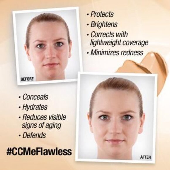 CC Cream - Medium-to-Deep Cover Cream Sunscreen SFP 15 - Mary Kay - Picture 5 of 10